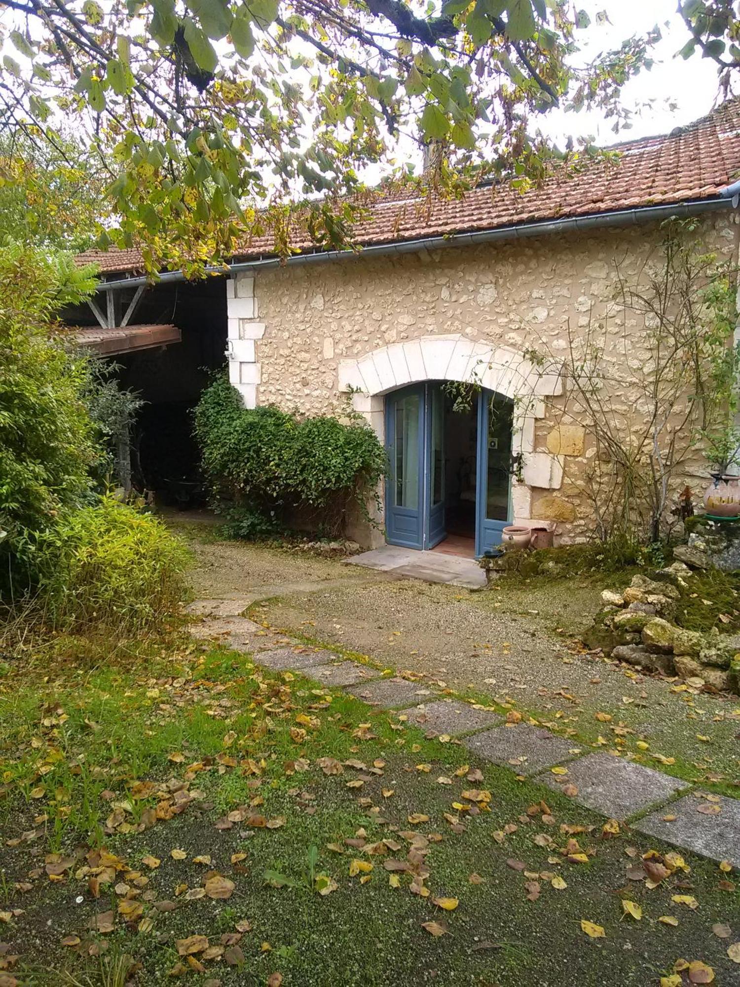 La Maison Bleue Brantome Luaran gambar